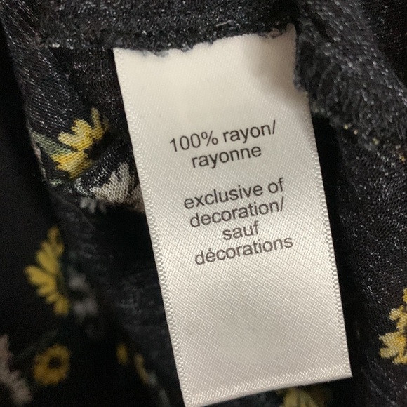 Maurice’s Plus Size Sunflower Tank Women’s 4X Black - Picture 4 of 7